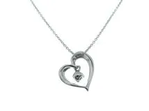 4℃　ヨンドシー　ネックレス　K18WG　D　約2.2g【431】2121000009850