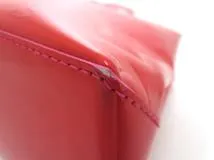 LOUIS VUITTON ルイヴィトン ハンドバッグ ウィルシャーPM ローズポップ ヴェルニ M93643【473】