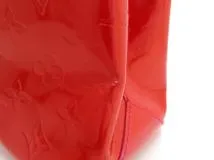 LOUIS VUITTON ルイヴィトン ハンドバッグ ウィルシャーPM ローズポップ ヴェルニ M93643【473】