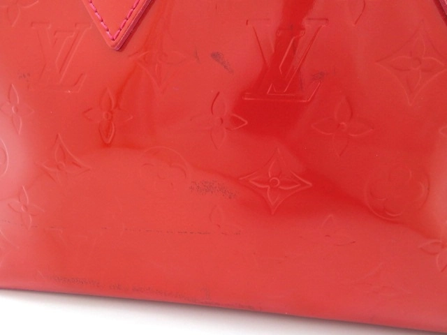 LOUIS VUITTON ルイヴィトン ハンドバッグ ウィルシャーPM ローズポップ ヴェルニ M93643【473】