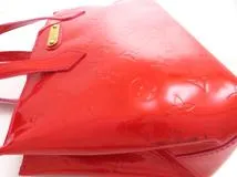 LOUIS VUITTON ルイヴィトン ハンドバッグ ウィルシャーPM ローズポップ ヴェルニ M93643【473】
