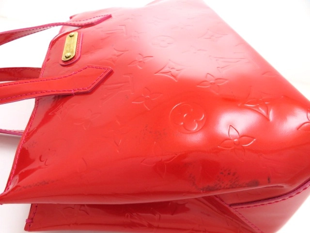 LOUIS VUITTON ルイヴィトン ハンドバッグ ウィルシャーPM ローズポップ ヴェルニ M93643【473】