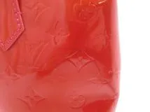 LOUIS VUITTON ルイヴィトン ハンドバッグ ウィルシャーPM ローズポップ ヴェルニ M93643【473】