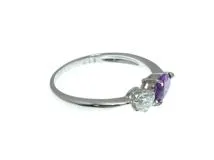 セイコージュエリー　指輪・リング　PT900　AM0.621/D0.16ct　約2.7g　約12号【431】2120000299674