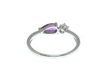 セイコージュエリー　指輪・リング　PT900　AM0.621/D0.16ct　約2.7g　約12号【431】2120000299674