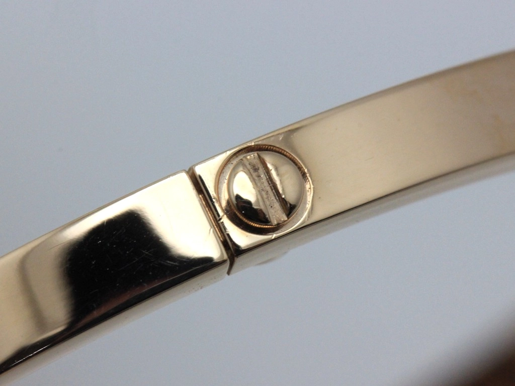 Cartier カルティエ ラブ ブレスレット スモールモデル 16号 B6047916 K18ピンクゴールド 10Pダイヤモンド計0.21ct 旧型番【472】SJ