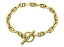 HERMES エルメス シェーヌダンクルブレスレットTPM H218836B 00024 K18