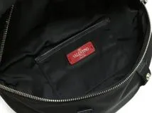 VALENTINO　バレンチノ　VLTN ボディバッグ　ブラック　ナイロン【430】2148103772740