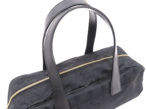 e*u様 シャネル 極美品 ニュートラベルライン ボーリングバッグ ハンドバッグ e*u様 シャネル 極美品 ニュートラベルライン ボーリングバッグ