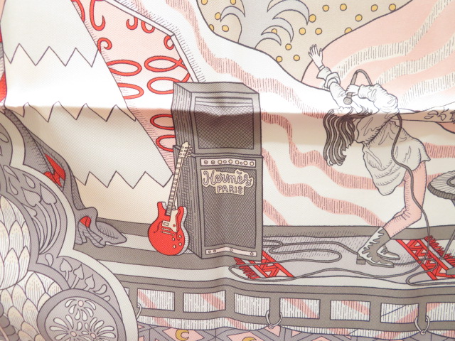 HERMES エルメス スカーフ カレ90 Le Premier Chant(始まりの歌