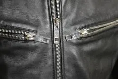 LOUIS VUITTON ルイヴィトン 衣類 ジップアップレザージャケット メンズ48 ブラック RM171Q KB4 HAL52E