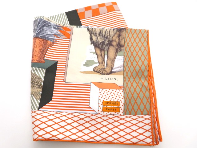 HERMES エルメス スカーフ カレ90 グラン・テアトル・ヌーヴォー