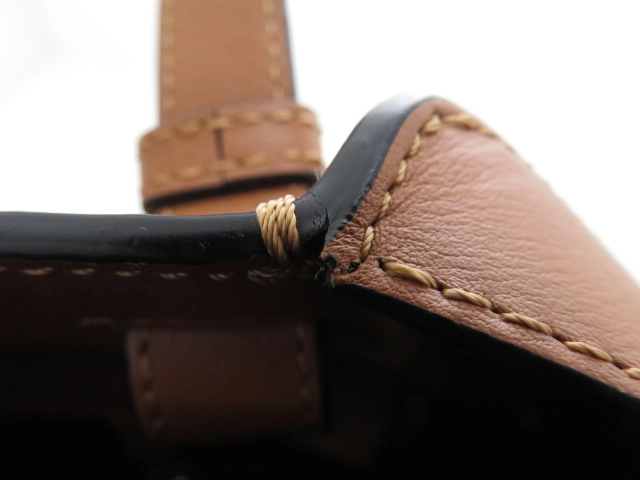 LOEWE ロエベ ハンモックバッグ スモール 2WAY ショルダーバッグ クラシックカーフ タン【473】