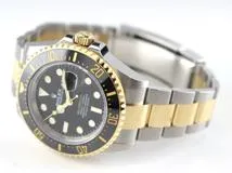 2024年1月国際保証書有　ROLEX　ロレックス　時計　シードゥエラー　126603　ブラック文字盤　YG/SS　自動巻き　メンズ　M