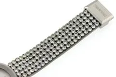 SWAROVSKI スワロフスキー  腕時計 ピアッツァ ミニ 1183490 シルバー文字盤 スティール/革/クリスタル クォーツ 2015年正規品【472】SJ