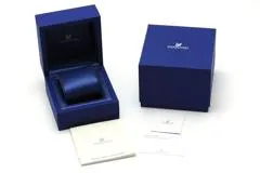 SWAROVSKI スワロフスキー  腕時計 ピアッツァ ミニ 1183490 シルバー文字盤 スティール/革/クリスタル クォーツ 2015年正規品【472】SJ