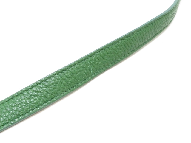 Salvatore Ferragamo　フェラガモ　ガンチーニ　２Wayバッグ　グリーン/ピンク　レザー【430】2148103849039