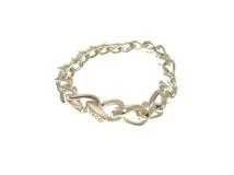 TIFFANY&CO ティファニー ジュエリー フォージ ミディアム リンク ブレスレット 925 シルバー 38.3g【473】