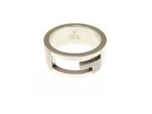 GUCCI　グッチ　ブランデッド　Gリング　925シルバー　7.5g　#10　【430】2148103852176