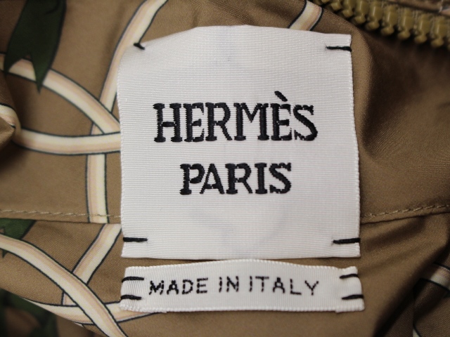 HERMES エルメス セリエリバーシブルダウンベスト レディース34 HERMES エルメス セリエリバーシブルダウンベスト レディース34