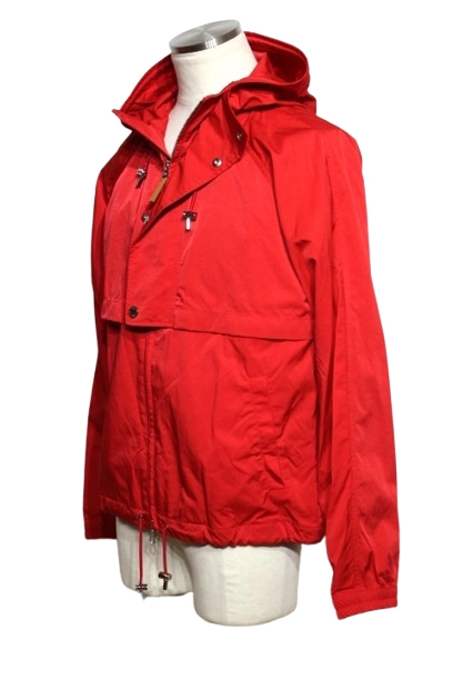 LOUIS VUITTON　ルイヴィトン　ジップアップジャンパー　メンズ46　レッド　RM181M DXS HEB01W　2120500250069　【432】