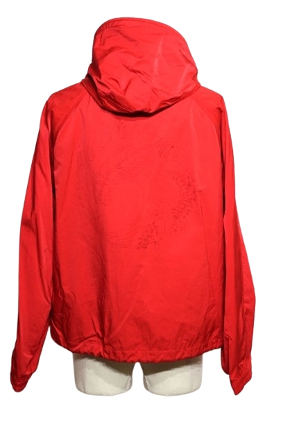 LOUIS VUITTON　ルイヴィトン　ジップアップジャンパー　メンズ46　レッド　RM181M DXS HEB01W　2120500250069　【432】