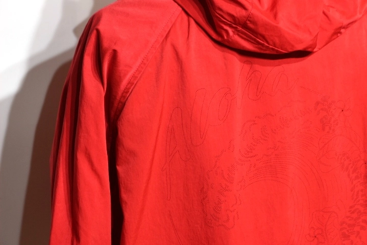 LOUIS VUITTON　ルイヴィトン　ジップアップジャンパー　メンズ46　レッド　RM181M DXS HEB01W　2120500250069　【432】