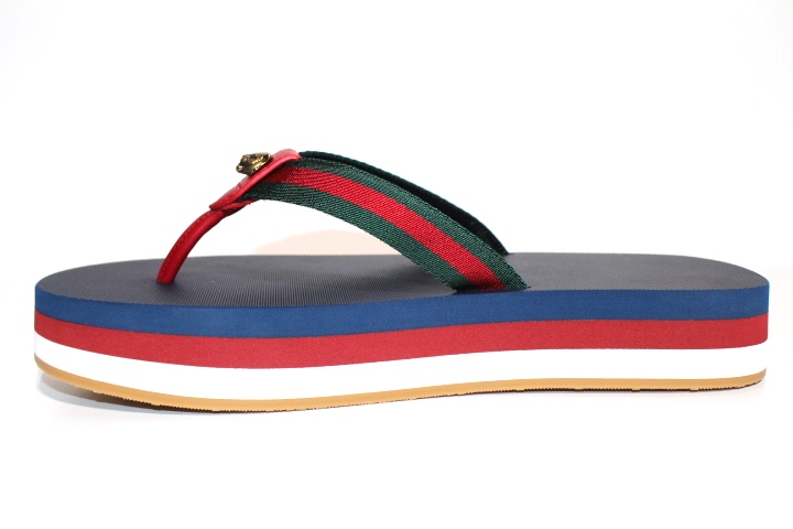 GUCCI サンダル レッド GUCCI（グッチ）サンダル 赤 サイズ:UK9(27.5cm位) メンズ