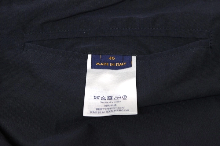 LOUIS VUITTON　ルイヴィトン　ジップアップジャンパー　メンズ46　レッド　RM181M DXS HEB01W　2120500250069　【432】