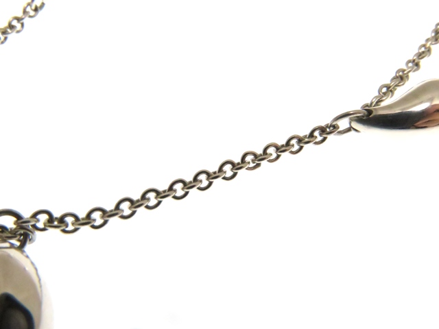 TIFFANY&CO ティファニー 5連ティアドロップ ネックレス SV 7.6
