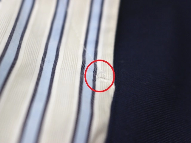 LOUIS VUITTON ルイ・ヴィトン 衣類 バックプリントスタジアムジャンパー メンズ46 ネイビー/ホワイト ウール HEB15WECZ (2120500250014) 【200】