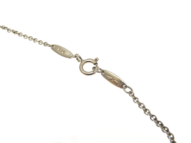 TIFFANY&CO ティファニー 5連ティアドロップ ネックレス SV 7.6