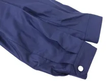 LOUIS VUITTON ルイ・ヴィトン 衣類 バックプリントスタジアムジャンパー メンズ46 ネイビー/ホワイト ウール HEB15WECZ (2120500250014) 【200】