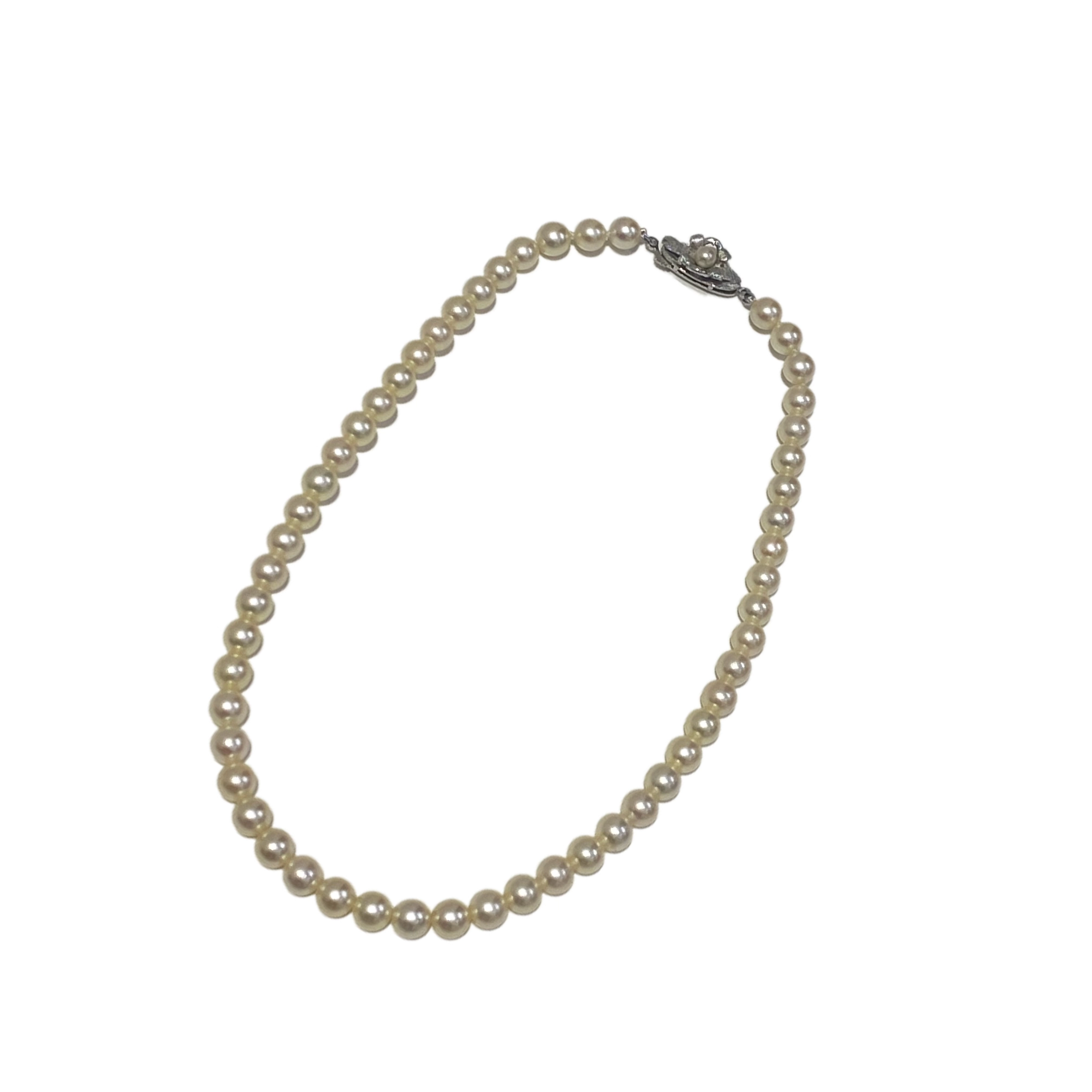 JEWELRY ノンブランドジュエリー パール ネックレス SV パール 25.5g  