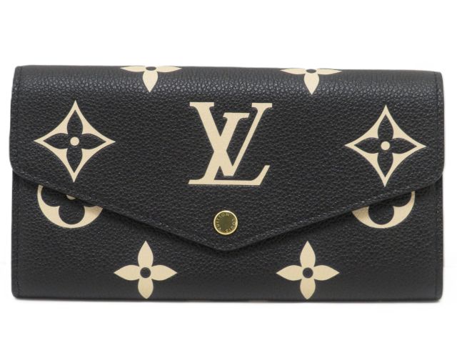 ルイヴィトン ポルトフォイユ サラ アンプラント ベージュ系 楽天市場】ルイヴィトン 長財布 LOUIS VUITTON ポルトフォイユ