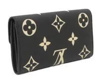 ルイヴィトン モノグラム アンプラント バイカラー ポルトフォイユ サラ 黒 ルイヴィトン LOUIS VUITTON 長財布 レディース モノグラム