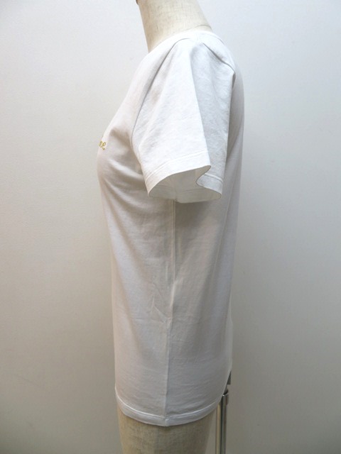 CELINE セリーヌ Tシャツ レディース XS ホワイト コットン