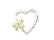 TIFFANY&Co 　ティファニー　ハートリボントップ　SV/YG　約2.9g【431】2148103901515