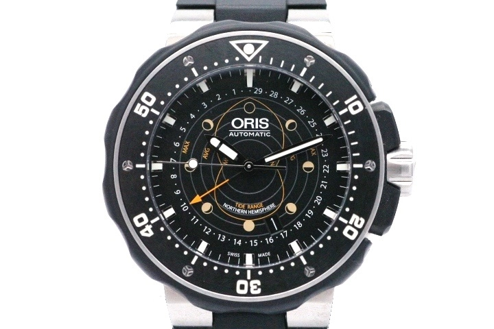 ORIS オリス 時計 プロダイバー・ポインタームーン 761.7682.7154