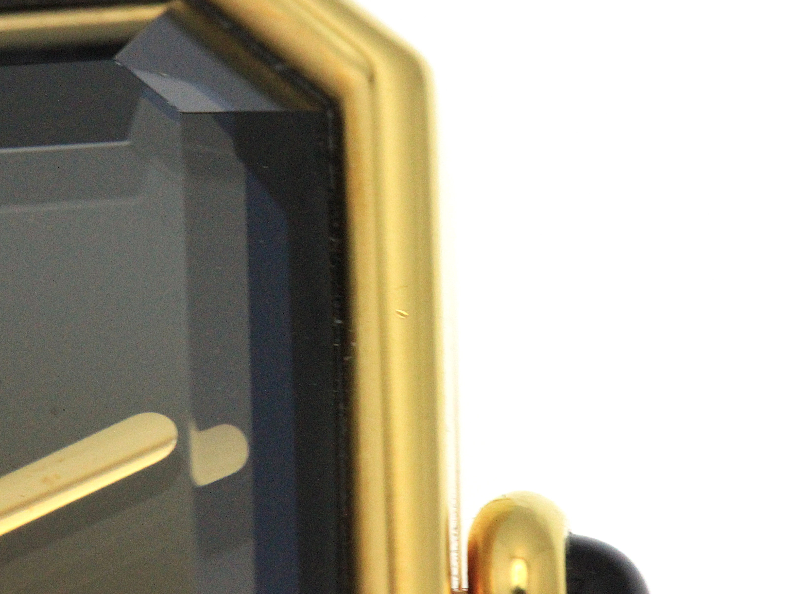 CHANEL シャネル 腕時計 プルミエールS H0001 ゴールドプレーテッド/社外革ベルト ブラック文字盤 クォーツ【472】UH