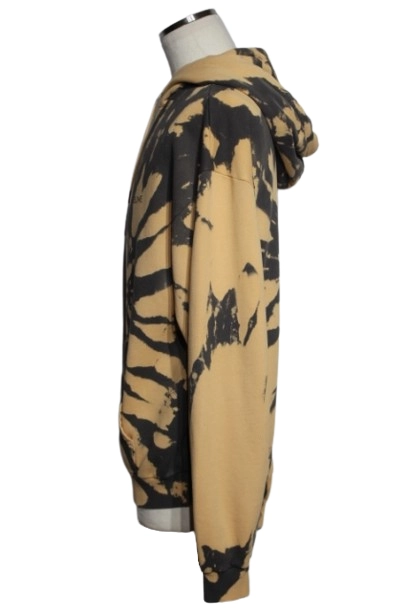 CELINE セリーヌ 衣類 ルーズフーディパーカー メンズM オレンジ/グレー コットン 2Y91B333U (2143000724397) 【200】