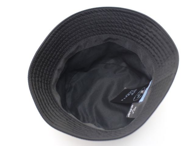 激安✨プラダ　ハットナイロンブラック　Mサイズ　バケハ1HC137 プラダ PRADA 帽子 バケットハット ハット 1HC137 TES/NER/M