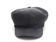 PRADA プラダ 帽子 Re-Nylonトライアングルロゴ キャスケット レディースM ブラック ナイロン 1HC551 2DMI (2147100565218) 【200】