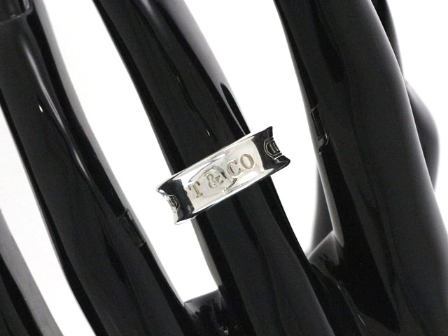 TIFFANY&CO ティファニー ジュエリー 指輪 1837 リング 925 シルバー 7.5号 6.7g【473】