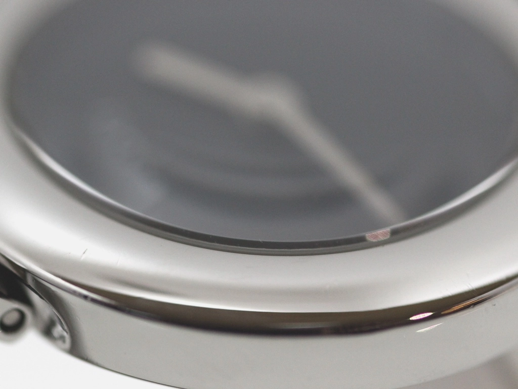 GUCCI グッチ 腕時計 YA067502 6700L ステンレス ブラック文字盤 クォーツ【472】EY