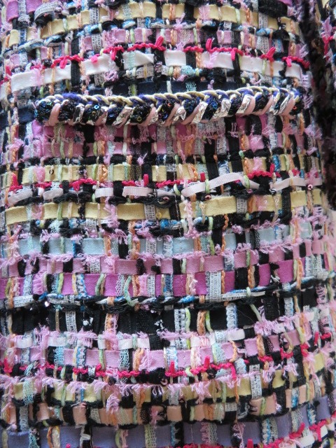 CHANEL シャネル コート ロングジャケット レディース 36 ピンク