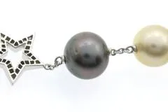 JEWELRY ノンブランドジュエリー ネックレス K18ホワイトゴールド  パール10.5～12ｍｍ/ダイヤモンド【472】SJ