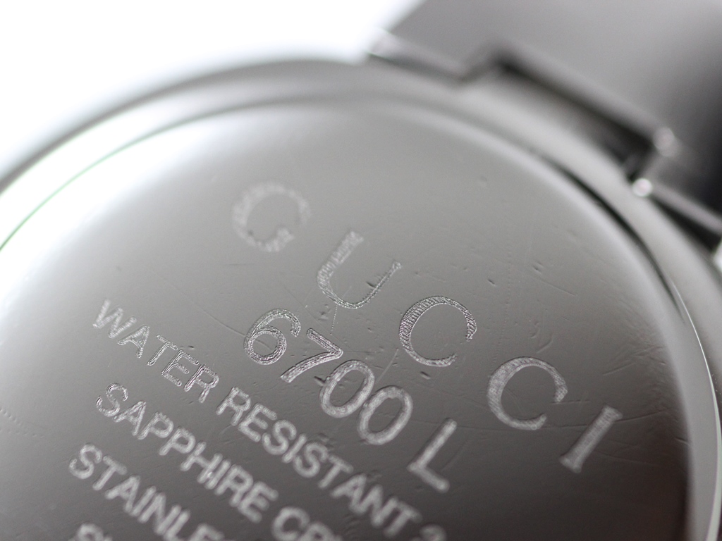 GUCCI グッチ 腕時計 6700L YA067504 ステンレス シルバー文字盤