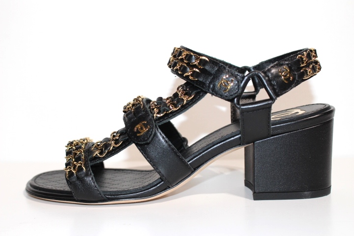 CHANEL シャネル ベルクロサンダル G33799X51703 レディース37