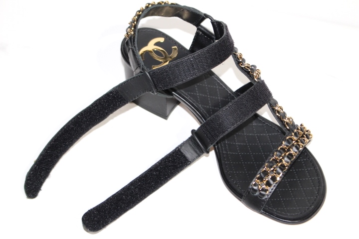 CHANEL シャネル ベルクロサンダル G33799X51703 レディース37